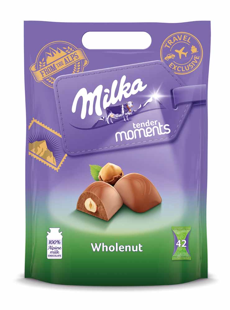 Milka Moments Hazelnut Pouch 405g